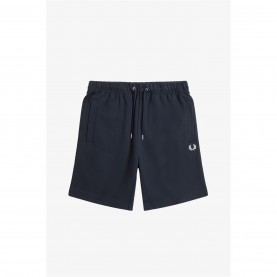 поларени,къси,панталони,мъжки,къси,панталони,fred,perry,men's,fleece,jogger,shorts,navy,608