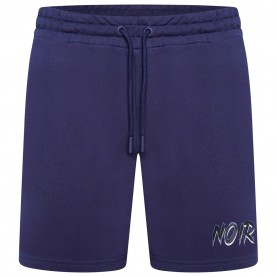 поларени,къси,панталони,мъжки,къси,панталони,societe,noir,men's,scribble,fleece,jogger,shorts,navy