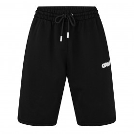 Къси панталони OFF WHITE Men's Spray Arrow Design Shorts - Black/White къси,панталони,мъжки,къси,панталони,off,white,men's,spray,arrow,design,shorts,black,white