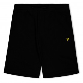 Поларени къси панталони Lyle and Scott Kids' Fleece Jogger Shorts - Jet Black Z865 поларени,къси,панталони,дрехи,за,училище,детски,къси,панталони,детски,3/4,панталони,lyle,and,scott,kids',fleece,jogger,shorts,jet,black,z865