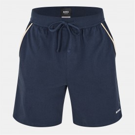 къси,панталони,мъжки,къси,панталони,boss,unique,pyjama,shorts,dark,blue,403