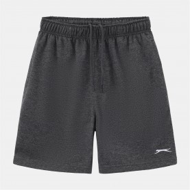 Къси панталони Slazenger Kids Cotton Jersey Jogger Shorts - Charcoal Marl къси,панталони,детски,къси,панталони,slazenger,kids,cotton,jersey,jogger,shorts,charcoal,marl
