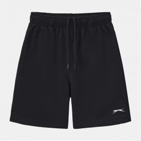 Къси панталони Slazenger Slaz Jersey Short Jn63 - Black къси,панталони,дрехи,за,училище,ученическо,облекло,детски,къси,панталони,детски,3/4,панталони,slazenger,slaz,jersey,short,jn63,black