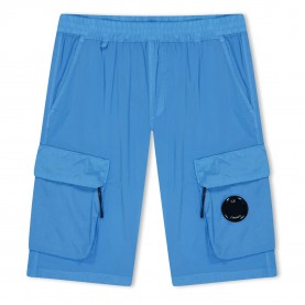 поларени,къси,панталони,детски,3/4,панталони,cp,company,boys',lens,fleece,jogger,shorts,ngra,blue,40631