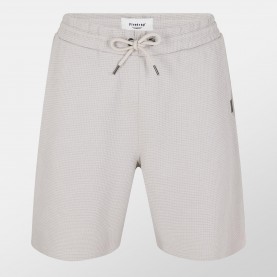 Поларени къси панталони Firetrap Mens Waffle Fleece Jogger Shorts - Clay поларени,къси,панталони,мъжки,къси,панталони,firetrap,men,s,waffle,fleece,jogger,shorts,clay