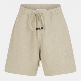 поларени,къси,панталони,мъжки,къси,панталони,fear,of,god,essentials,logo,fleece,shorts,heather,stone