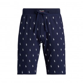 Къси панталони Polo Ralph Lauren Men's All Over Pony Cotton Jersey Jogger Shorts - Navy AOPP къси,панталони,мъжки,къси,панталони,polo,ralph,lauren,men's,all,over,pony,cotton,jersey,jogger,shorts,navy,aopp