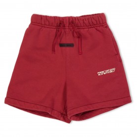 FEAR OF GOD ESSENTIALS FGE Logo Short Jn61 - Crimson детски,3/4,панталони,fear,of,god,essentials,fge,logo,short,jn61,crimson