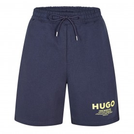 поларени,къси,панталони,мъжки,къси,панталони,hugo,men's,fleece,jogger,shorts,navy,406