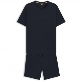 Boss Mens BOSS Bodywear Relax Short Set - Dark Blue 406 мъжки,къси,панталони,boss,mens,boss,bodywear,relax,short,set,dark,blue,406