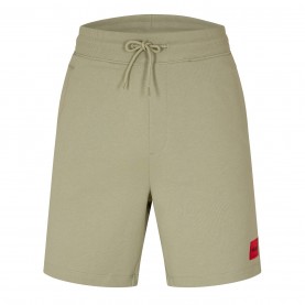 поларени,къси,панталони,мъжки,къси,панталони,hugo,mens,hugo,jogger,fleece,shorts,with,logo,detail,soft,cotton,blend,jersey,green,337