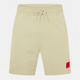 поларени,къси,панталони,мъжки,къси,панталони,hugo,men's,jogger,fleece,shorts,open,green,391