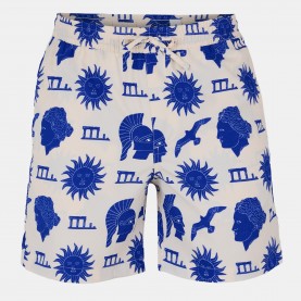 Поларени къси панталони Jack and Jones Mens Fleece Jogger Shorts - Antique White поларени,къси,панталони,мъжки,къси,панталони,jack,and,jones,men,s,fleece,jogger,shorts,antique,white