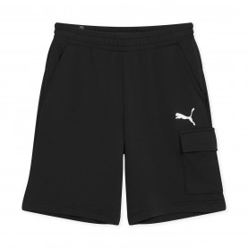 поларени,къси,панталони,мъжки,къси,панталони,puma,men's,fleece,jogger,shorts,black