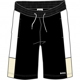 юношески,поларени,къси,панталони,детски,облекла,boss,fleece,shorts,juniors,black,09b