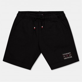детски,облекла,tommy,hilfiger,tommy,flag,hilfiger,sweatshort,black,bds