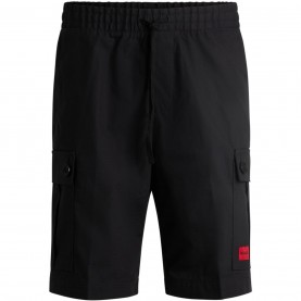 къси,панталони,мъжки,къси,панталони,hugo,logo,cotton,shorts,black,001