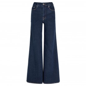 Дънки Good American JE GOOD WAIST PALAZZO JEANS - BLUE дънки,дамски,дънки,good,american,je,good,waist,palazzo,jeans,blue