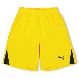 Юношески къси панталони Puma (F1) Fb Team Shorts With Brief Juniors - Yellow юношески,къси,панталони,детски,къси,панталони,puma,f1,fb,team,shorts,with,brief,juniors,yellow
