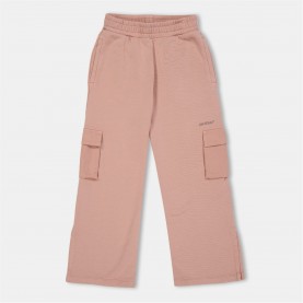 анцуг,детски,3/4,панталони,off,white,kids',arrow,open,hem,fleece,athletic,joggers,pink,3b07