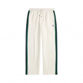 Анцуг Polo Ralph Lauren Mens Open Hem Fleece Joggers - White анцуг,мъжки,панталони,тип,чино,мъжки,анцузи,polo,ralph,lauren,men,s,open,hem,fleece,joggers,white