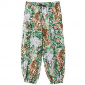 Анцуг Kenzo Kids Tiger Print Poly Closed Hem Joggers - Forest Green анцуг,kenzo,kids,tiger,print,poly,closed,hem,joggers,forest,green