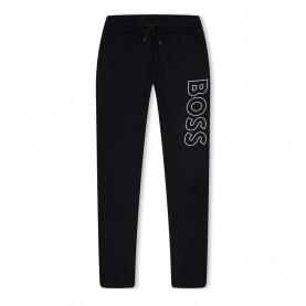 юношески,анцуг,детски,облекла,boss,logo,jogging,bottoms,juniors,black,09b