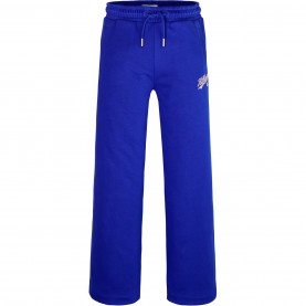 Юношески анцуг Tommy Hilfiger Script Wide Leg Sweatpants Juniors - Ultra Blue юношески,анцуг,детски,3/4,панталони,tommy,hilfiger,script,wide,leg,sweatpants,juniors,ultra,blue
