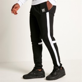 анцуг,мъжки,анцузи,11,degrees,degrees,cut,and,sew,regular,fit,joggers,black,white,black,white
