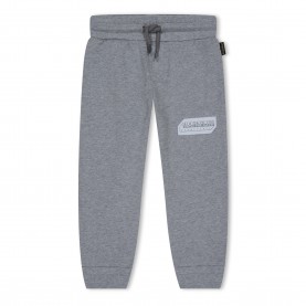 Детски анцуг Napapijri Unisex Kids Kitik Logo Closed Ankle Fleece Joggers - Grey 160 детски,анцуг,napapijri,unisex,kids,kitik,logo,closed,ankle,fleece,joggers,grey,160