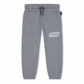 Детски анцуг Napapijri Unisex Kids' Kitik Logo Closed Hem Fleece Joggers - Grey 160 детски,анцуг,детски,3/4,панталони,napapijri,unisex,kids',kitik,logo,closed,hem,fleece,joggers,grey,160