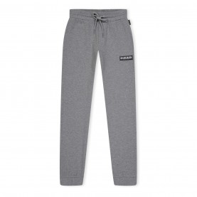 Анцуг Napapijri Kids' Chamois Closed Hem Fleece Joggers - Grey 160 анцуг,детски,3/4,панталони,napapijri,kids',chamois,closed,hem,fleece,joggers,grey,160