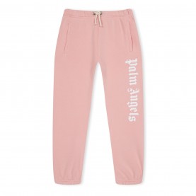юношески,анцуг,детски,облекла,palm,angels,logo,joggers,juniors,pink,white
