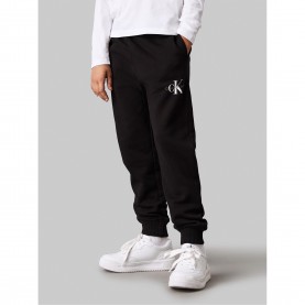 анцуг,calvin,klein,jeans,kids,mono,closed,hem,fleece,joggers,ck,black,beh
