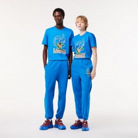 Анцуг Lacoste Mens Iconic Print Fleece Closed Cuff Joggers - Hilo анцуг,мъжки,панталони,тип,чино,мъжки,анцузи,lacoste,men,s,iconic,print,fleece,closed,cuff,joggers,hilo