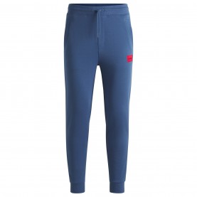 анцуг,мъжки,панталони,тип,чино,hugo,men's,doak,closed,hem,jogging,bottoms,open,blue