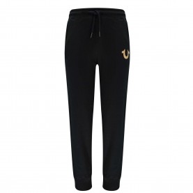 Детски анцуг True Religion Horseshoe Joggers Junior Boys - Black детски,анцуг,true,religion,horseshoe,joggers,junior,boys,black