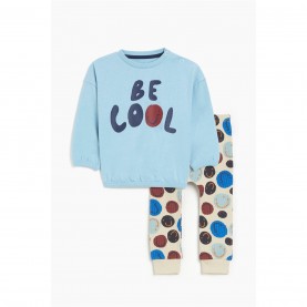 детски,летен,каталог,детски,летни,облекла,детски,анцузи,studio,boys,be,cool,smiley,jog,set,blue,beige