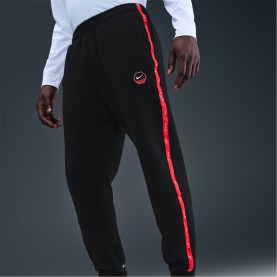 Мъжки анцуг Nike City Jogging Bottoms Mens - Black/Red мъжки,анцуг,мъжки,анцузи,nike,city,jogging,bottoms,mens,black,red