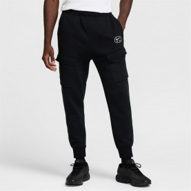Панталони Nike M NSW SW AIR CARGO PANT FLC BB - Black/Fir панталони,разпродажба,nike,мъжки,анцузи,nike,m,nsw,sw,air,cargo,pant,flc,bb,black,fir