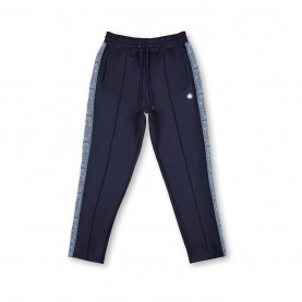 анцуг,pretty,green,men's,eclipse,paisley,open,hem,woven,joggers,navy