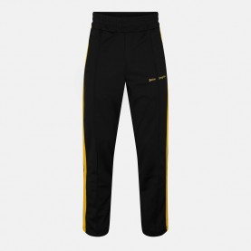 Анцуг Palm Angels Mens Classic Open Bottom Woven Joggers - Black/Yellow анцуг,мъжки,панталони,тип,чино,мъжки,екипи,palm,angels,men,s,classic,open,bottom,woven,joggers,black,yellow