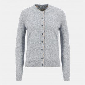Жилетка Barbour Pendle Cardigan - Gr Marl/Tartan жилетка,дамски,плетени,дрехи,barbour,pendle,cardigan,gr,marl,tartan