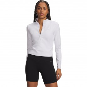Under Armour UA Motion 1/2 Zip Ld63 - White / Gray дамско,фитнес,облекло,дамски,облекла,за,бягане,всички,фитнес,облекла,under,armour,ua,motion,1,2,zip,ld63,white,gray
