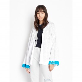 жилетка,дамски,плетени,дрехи,armani,exchange,logo,kimono,cardigan,opt.white