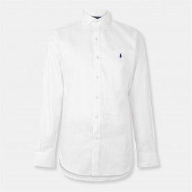 риза,с,дълъг,ръкав,облекла,на,разпродажба,мъжки,ризи,polo,ralph,lauren,men's,long,sleeve,tailored,fit,oxford,shirt,white