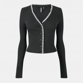 жилетка,дамски,плетени,дрехи,дамски,облекла,размер,vero,moda,willa,cardigan,ld99,black