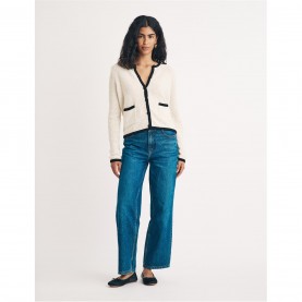 жилетка,дамски,плетени,дрехи,nobodys,child,nc,boucle,cardigan,ld99,cream