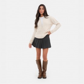 жилетка,дамски,плетени,дрехи,i,saw,it,first,cable,knit,zip,cardigan,cream