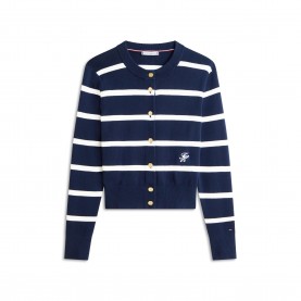 Дамска жилетка Tommy Hilfiger Womens Cardigan - Dk Night/Ivory дамска,жилетка,дамски,плетени,дрехи,tommy,hilfiger,women,s,cardigan,dk,night,ivory